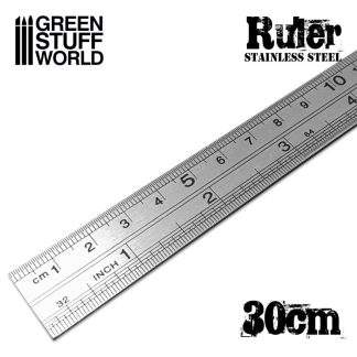 STAINLESS STEEL RULER 30CM