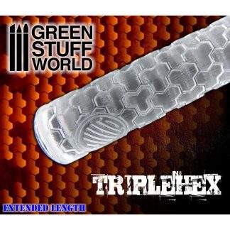TRIPLE HEX ROLLING PIN