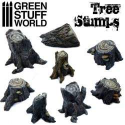 LARGE TREE STUMPS