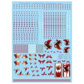 WHITE SCAR LEGION TRANSFER SHEET