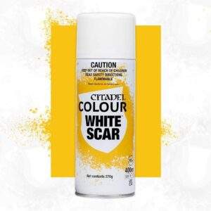 WHITE SCAR SPRAY PAINT
