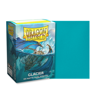 DRAGON SHIELD MATTE DUAL GLACIER (100)
