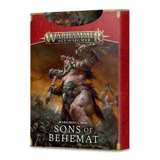WARSCROLL CARDS: SONS OF BEHEMAT