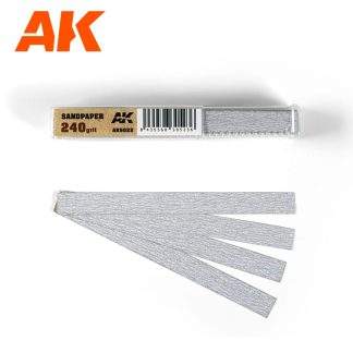 SANDPAPER GRAIN 240 (DRY)