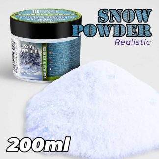 SNOW POWDER, REALISTIC