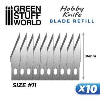 HOBBY KNIFE (10 BLADE REFILL)