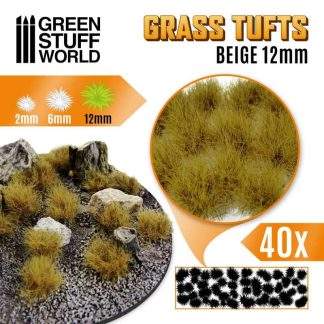 GRASS TUFTS 12MM - BEIGE