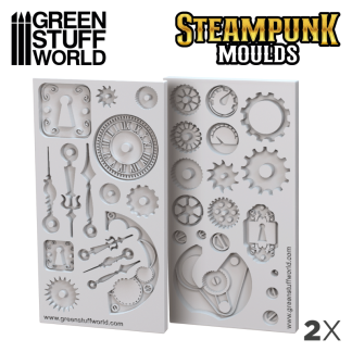 STEAMPUNK TEXTURE SILICONE MOULD