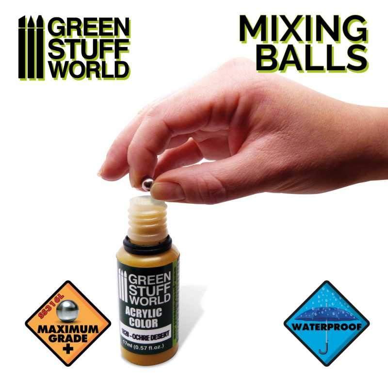 Mixing Paint Steel Bearing Balls in 8mm - Bild 3