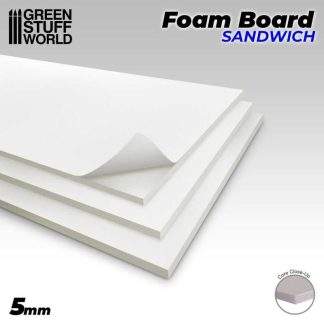 FOAMBOARD 5MM SANDWICH