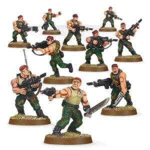 IMPERIAL GUARD CATACHAN JUNGLE FIGHTERS