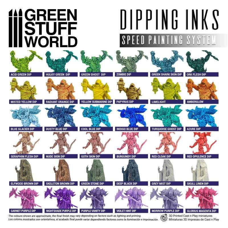 DIPPING INKS GREEN STONE DIP - Bild 2