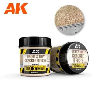 AK LIGHT & DRY CRACKLE EFFECTS 100ML