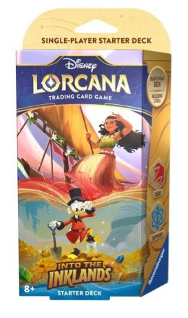 Disney Lorcana TCG: Into the Inklands Starter Deck Ruby and Sapphire