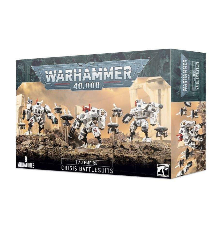 TAU XV8 CRISIS BATTLESUITS