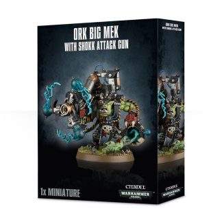 ORK BIG MEK WITH SHOKK ATTACK GUN