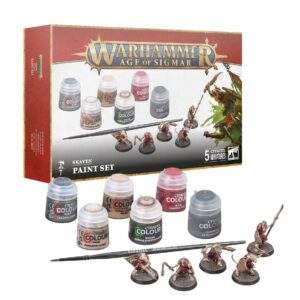 AGE OF SIGMAR SKAVEN + PAINT SET