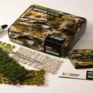 GREEN GRASS TUFT STARTER BOX