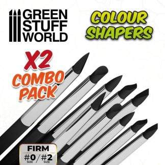 Clay Shapers - Color Shapers COMBO 0 and 2 - Black Firm