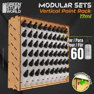 MODULAR SET: VERTICAL PAINT RACK 17ML