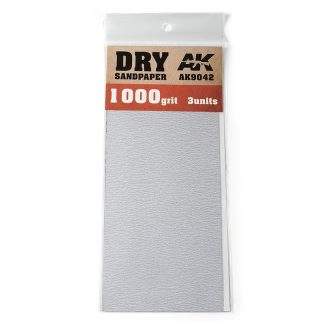 DRY SANDPAPER 1000 GRIT