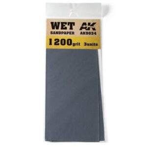 WET SANDPAPER 1200 GRIT