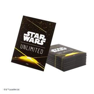 STAR WARS: UNLIMITED SLEEVES - BLACK/YELLOW