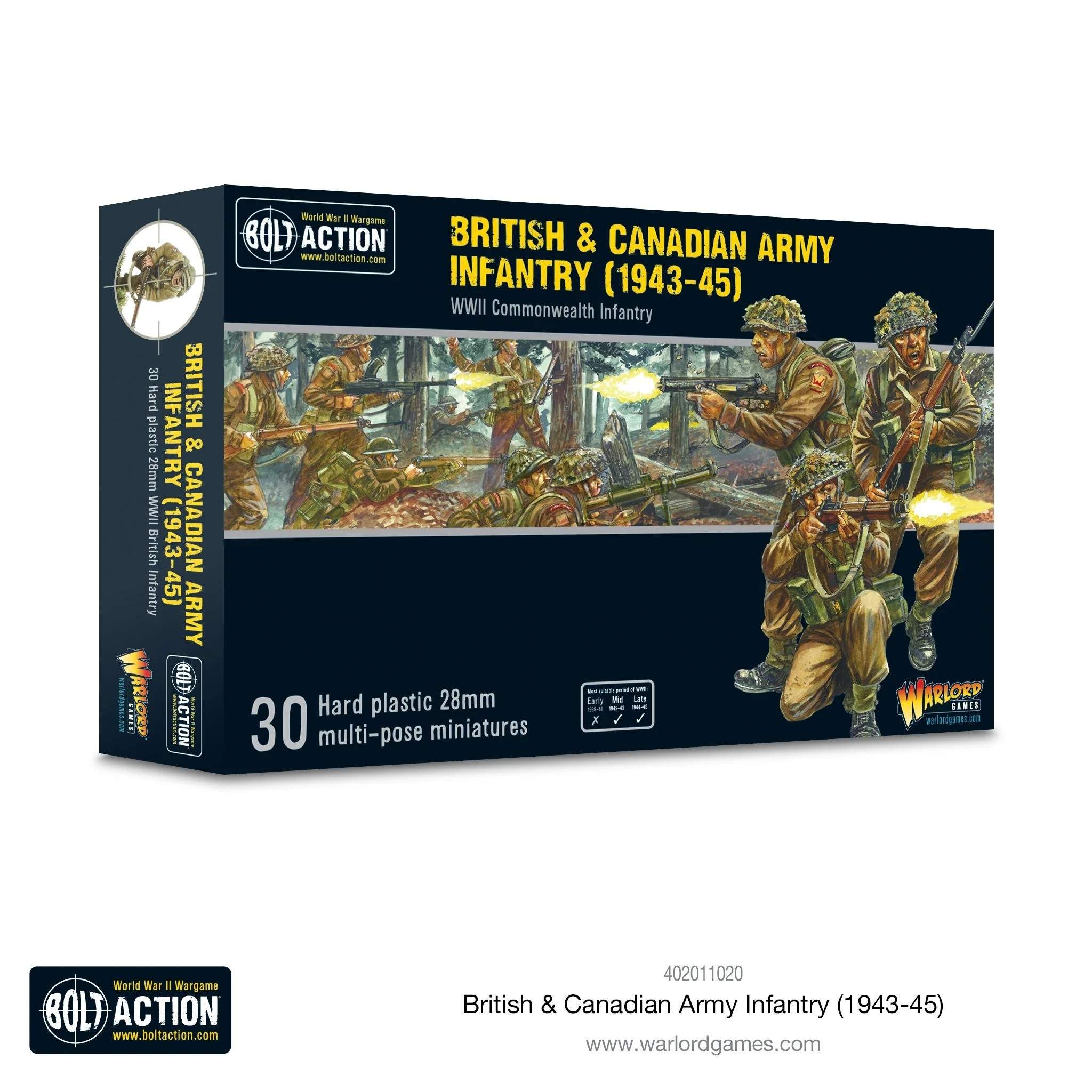 BRITISH AND CANADIAN ARMY INFANTRY (1943-45)