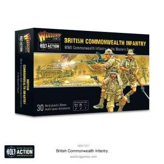 BRITISH COMMONWEALTH INFANTRY