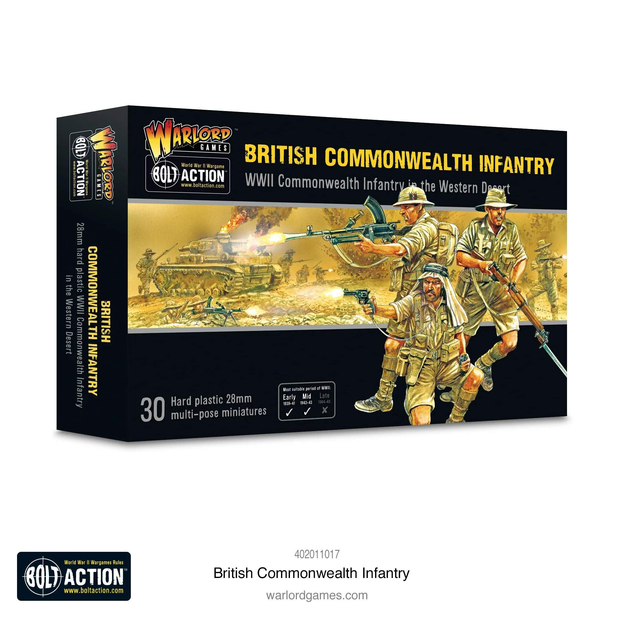 BRITISH COMMONWEALTH INFANTRY