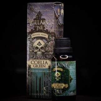 VILLAINY INK ENAMEL WASH: COELIA GREEN