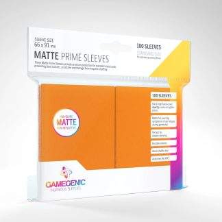 MATTE PRIME SLEEVES ORANGE (100)