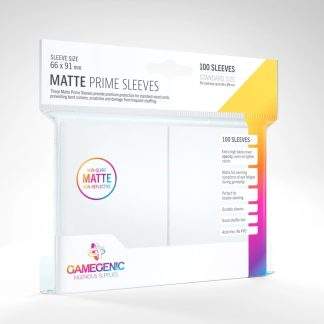MATTE PRIME SLEEVES WHITE 100CT