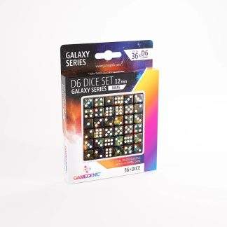 GALAXY MARS D6 DICE SET 12MM