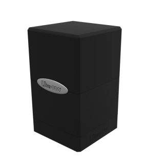 DECK BOX SATIN TOWER JET BLACK