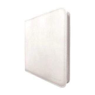 PRO-BINDER ZIPPERED-VIVID 12-POCKET WHITE