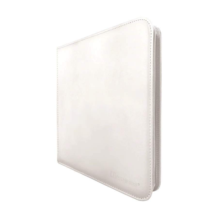 PRO-BINDER ZIPPERED-VIVID 12-POCKET WHITE