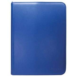 PRO-BINDER ZIPPERED VIVID 9-POCKET BLUE
