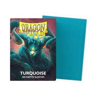 Turquoise - Matte Sleeves - Standard Size
