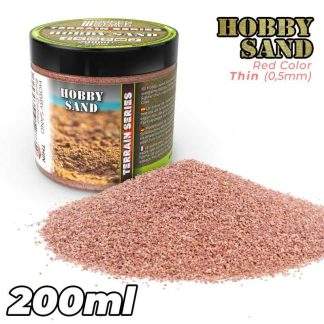 Thin Hobby Sand - Red 200ml