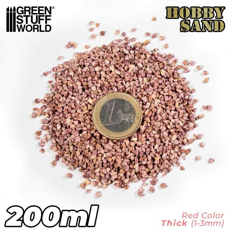 Thick Hobby Sand - Red 200ml - Bild 3