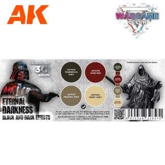 WARGAME COLOR SET. ETERNAL DARKNESS
