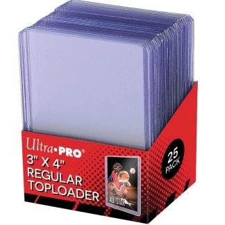 Toploader 3" x 4" Regular Clear - 35PT (25 Pack)
