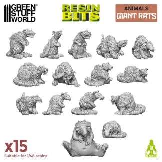 GIANT RATS Resin Set