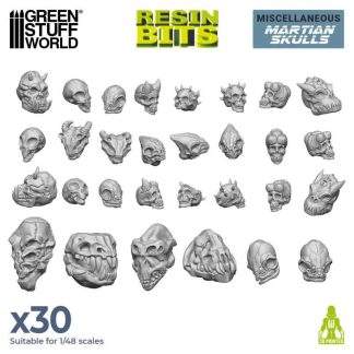 ALIEN Skulls Resin Set