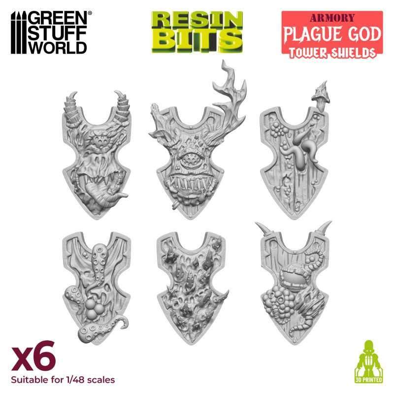 Plague God Tower Shields