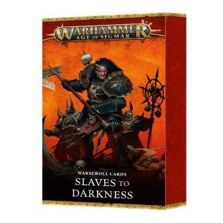 WARSCROLL CARD: SLAVES TO DARKNESS