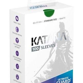 ULTIMATE GUARD: KATANA SLEEVES (100) GREEN
