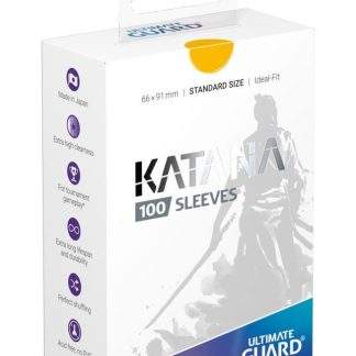 ULTIMATE GUARD: KATANA SLEEVES (100) YELLOW