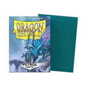 DRAGON SHIELD PETROL MATTE (100)